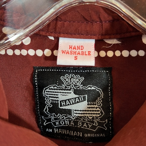 Hawaii Kona Bay button down shirt size small - Picture 6 of 10